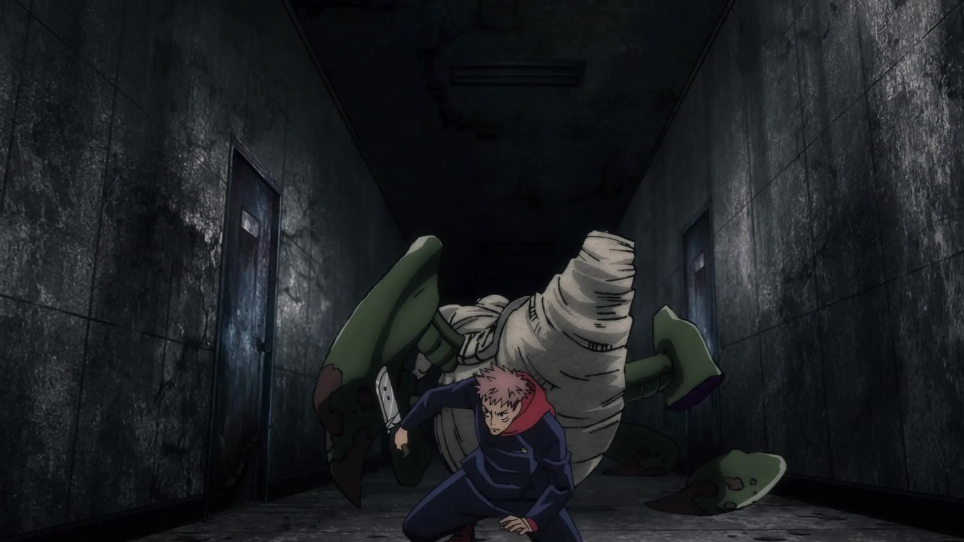 [Tsukyio Editing Resources] Jujutsu Kaisen Season 1 (Episode 3) Raw Clips (4) (tsukyio.com).mp4